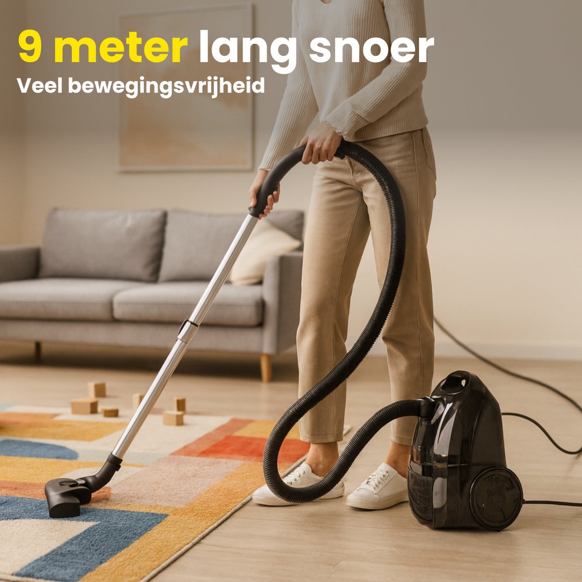 RYER MotionPro stille stofzuiger