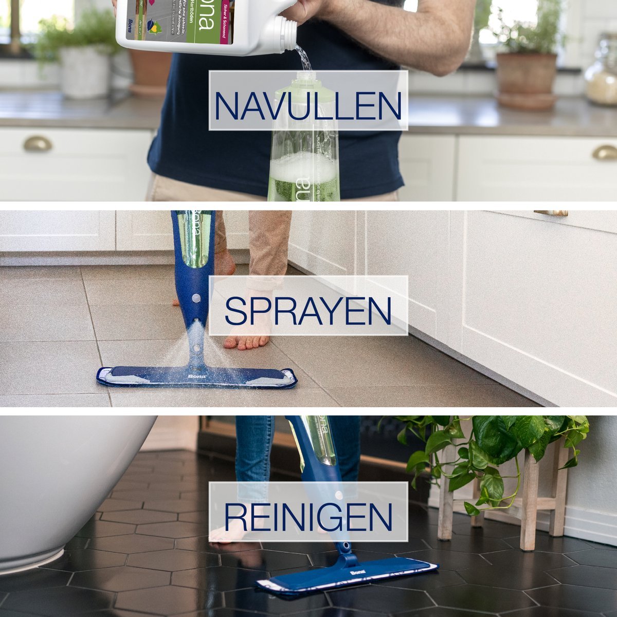 Bona Hard Floor Cleaner 4L vloerreiniger voor pvc
