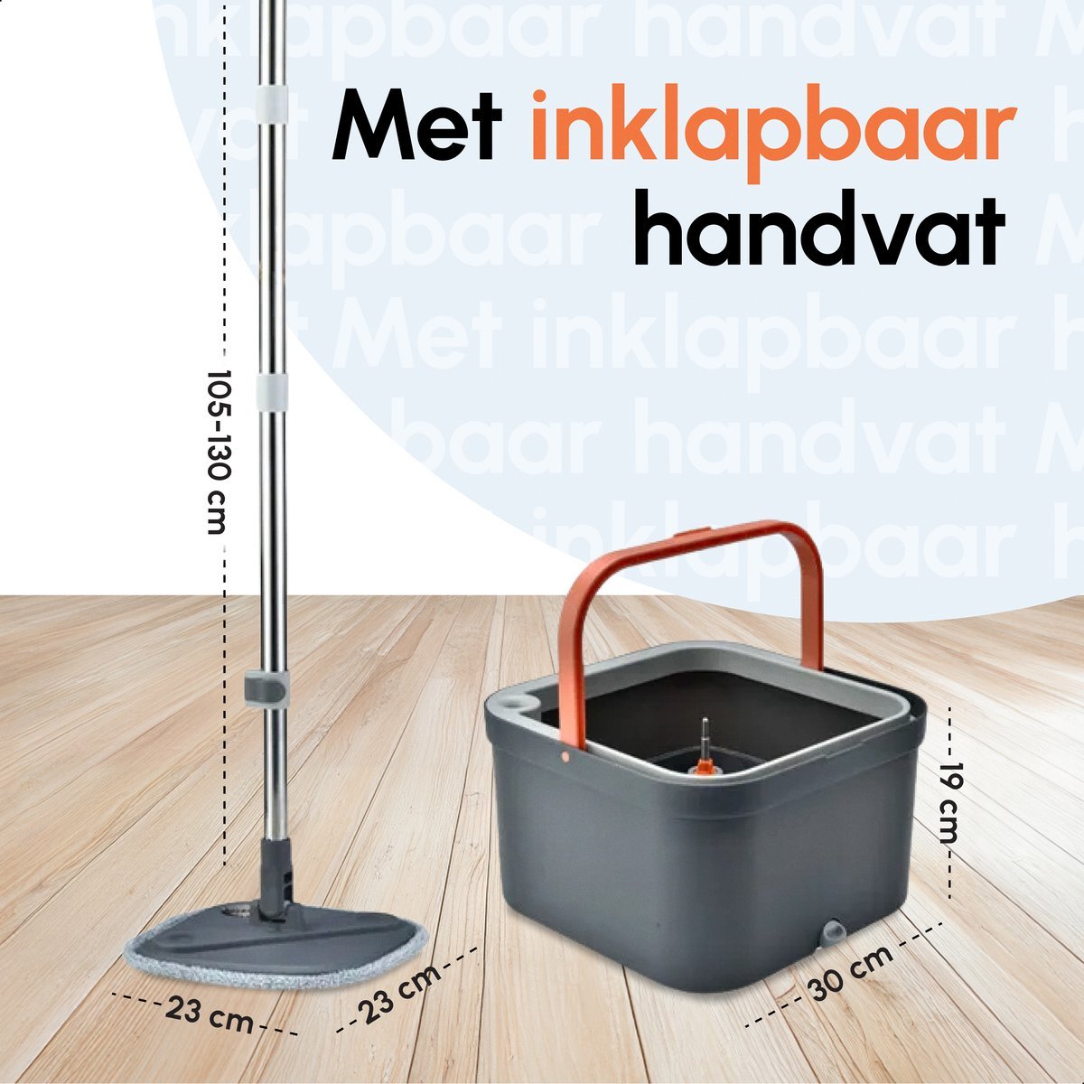 Levanda Schoonwater Dweilsysteem vloerreiniger voor pvc