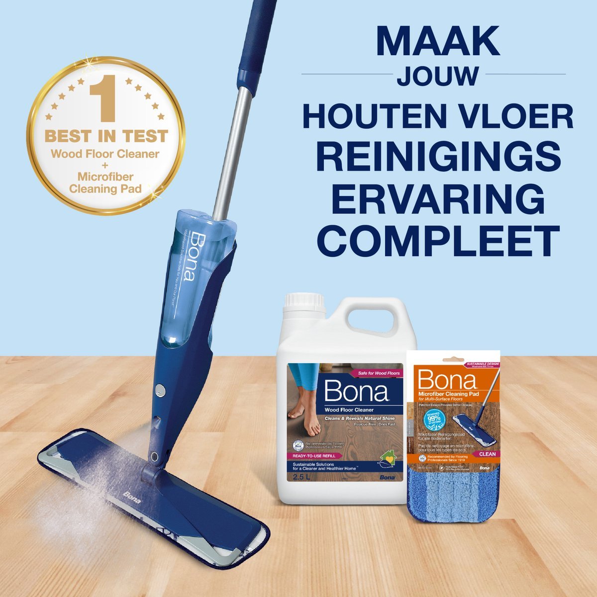 Bona Premium Spray Mop dweil