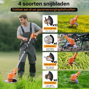 Grenintol 4-in-1 21V grastrimmer