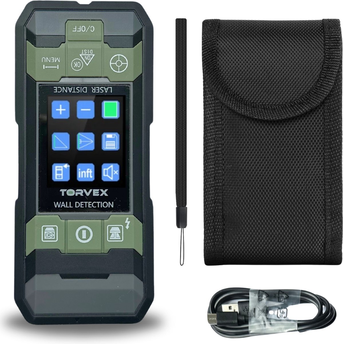 Torvex 2-in-1 Lasermeter & Leidingzoeker