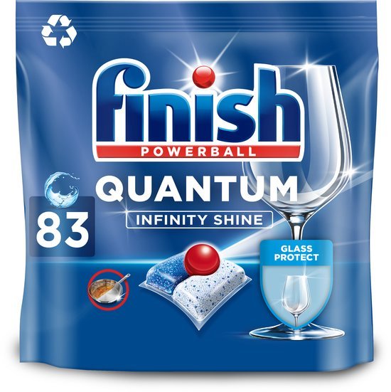 Finish Quantum Infinity Shine vaatwastabletten