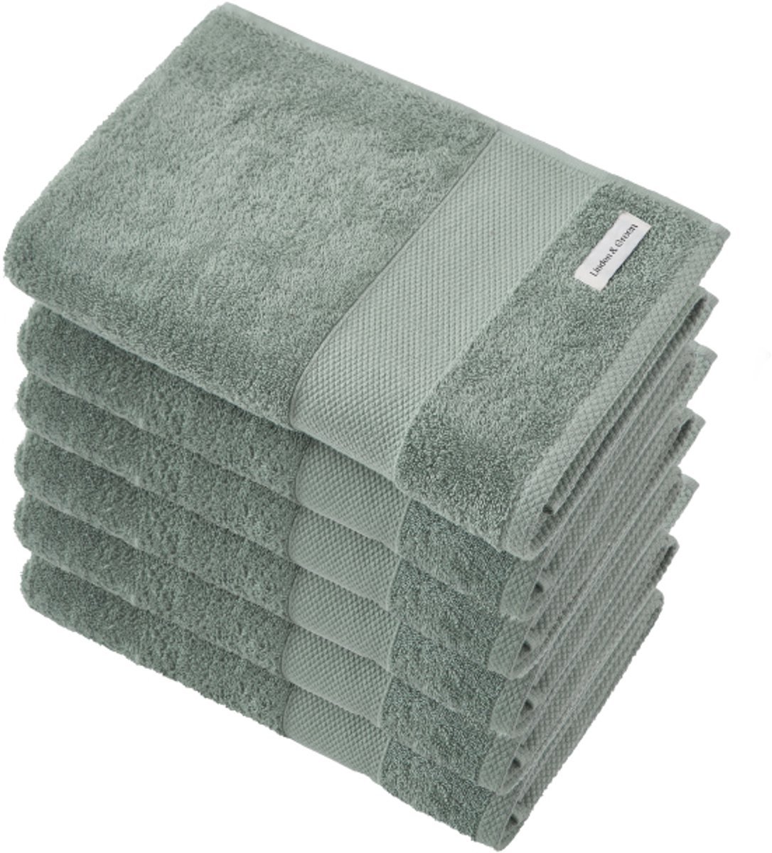 L&G Badhanddoeken 70x140 (set van 6)