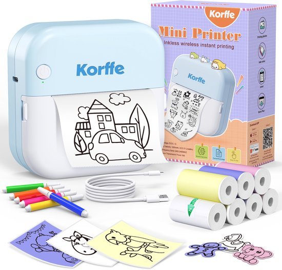 Korffe Mini Printer 200 DPI