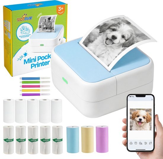 TinyPlay Mini Printer 300 DPI