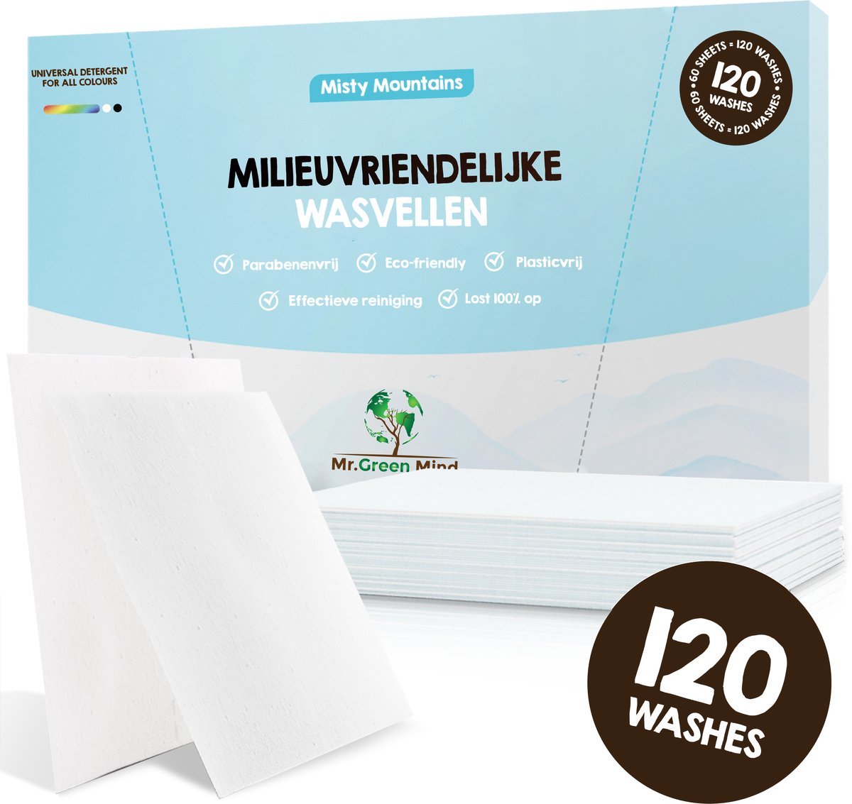 Mr. Green Mind Wasvellen wasstrips