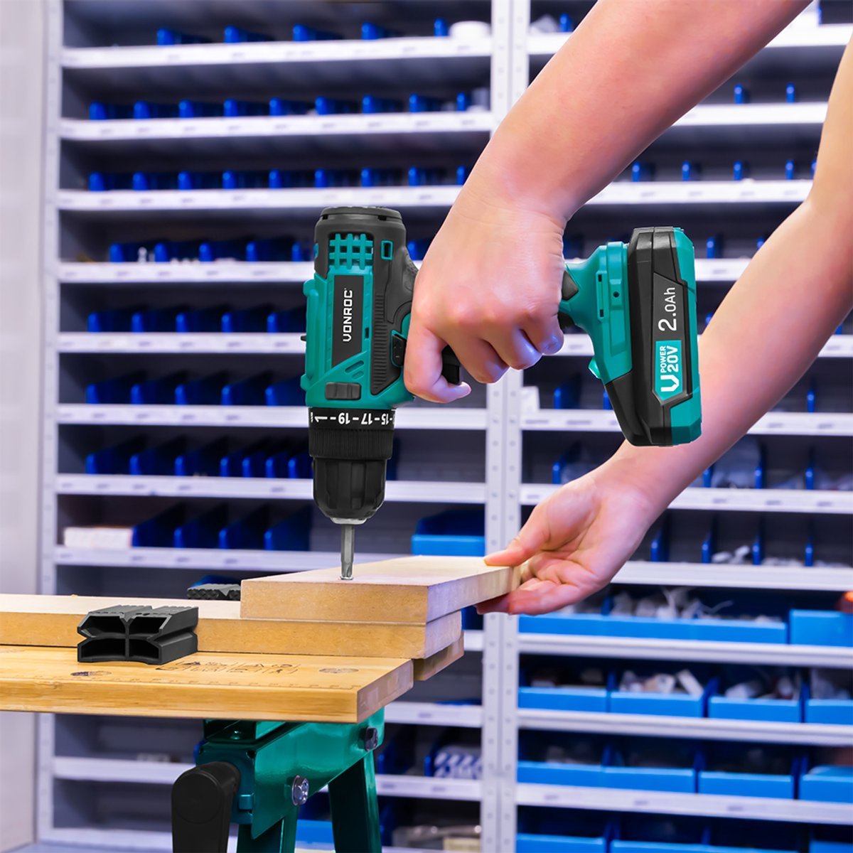 VONROC Accuboor accuboormachine