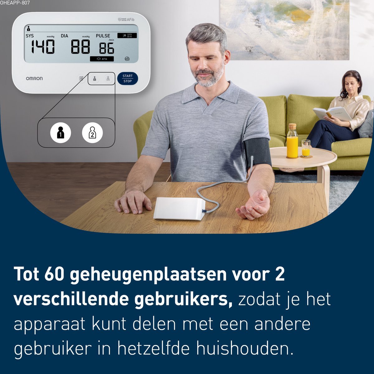 Omron Bloeddrukmeter Hartritme