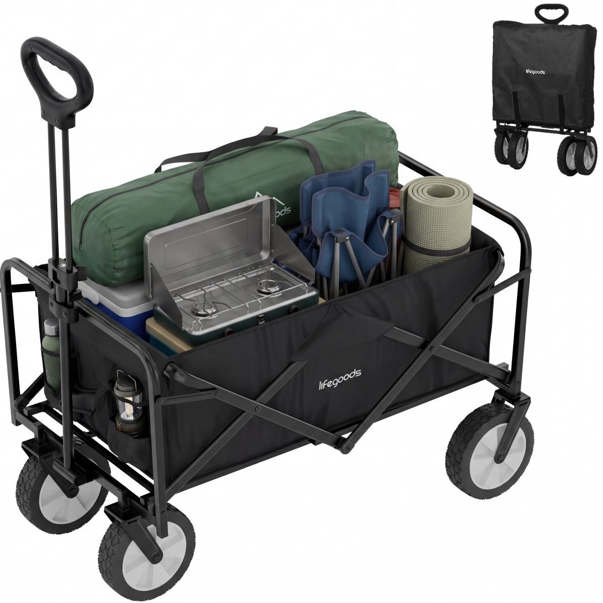 LifeGoods Bolderkar 70kg