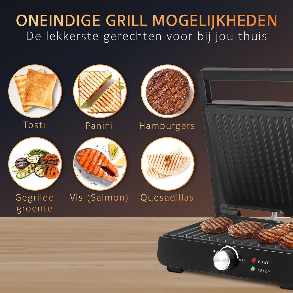 JAP Appliances Caligrill Contactgrill