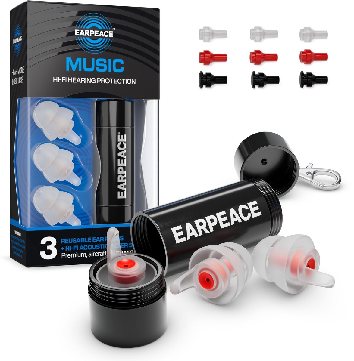 EarPeace Music Oordopjes festival-oordopjes