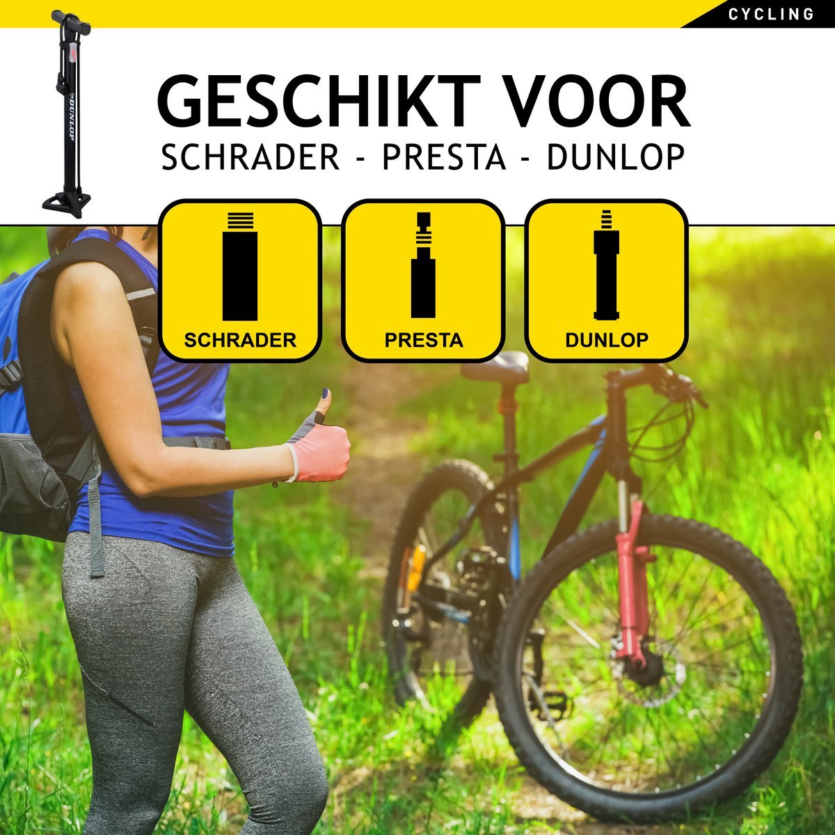 Dunlop Fietspomp