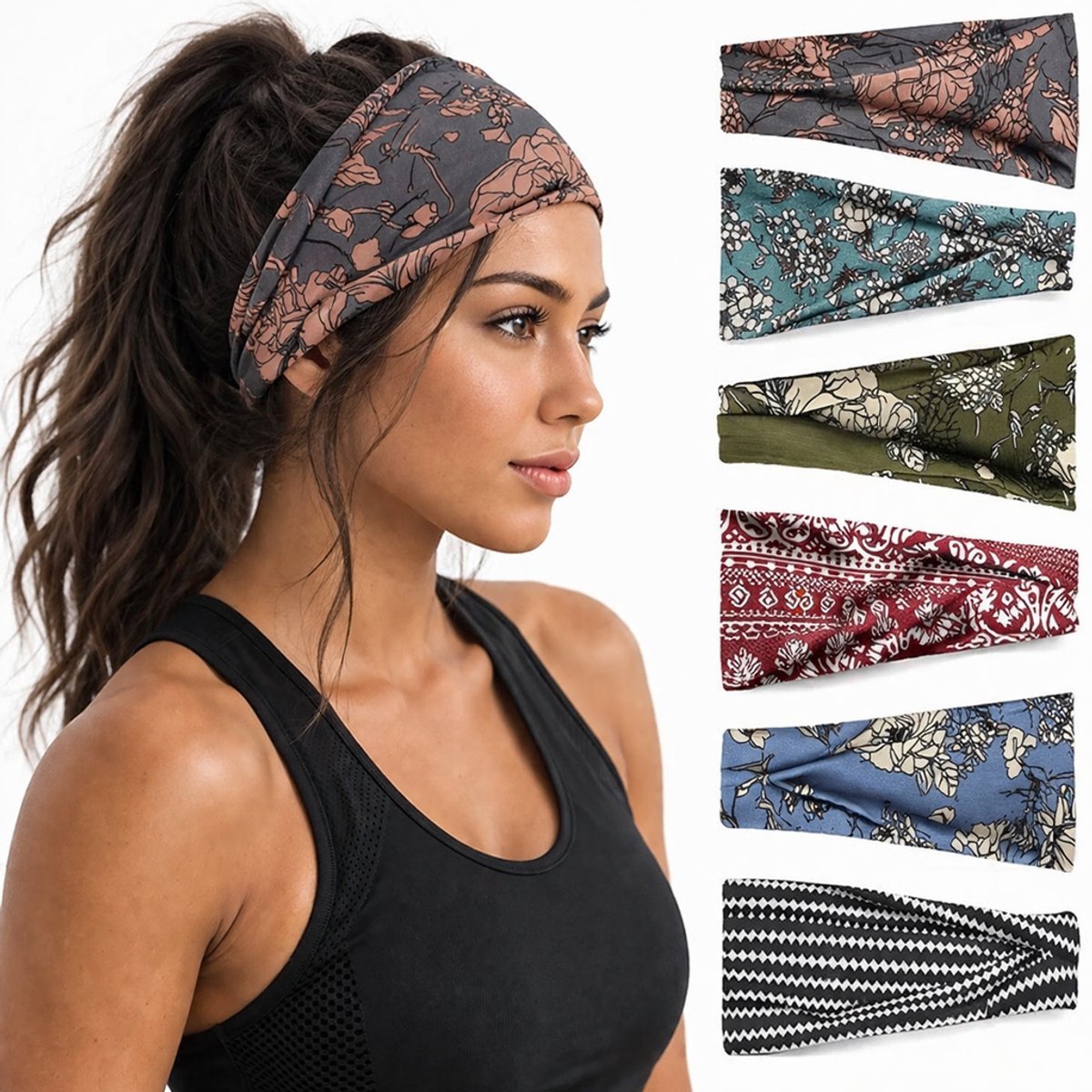BOTC Vouwen Haarbanden Set (6 stuks)