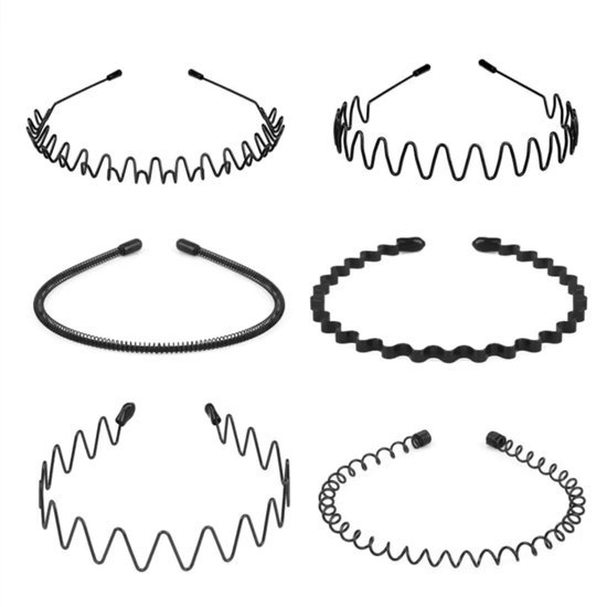 HobbySter Sport Haarbanden (6 stuks)