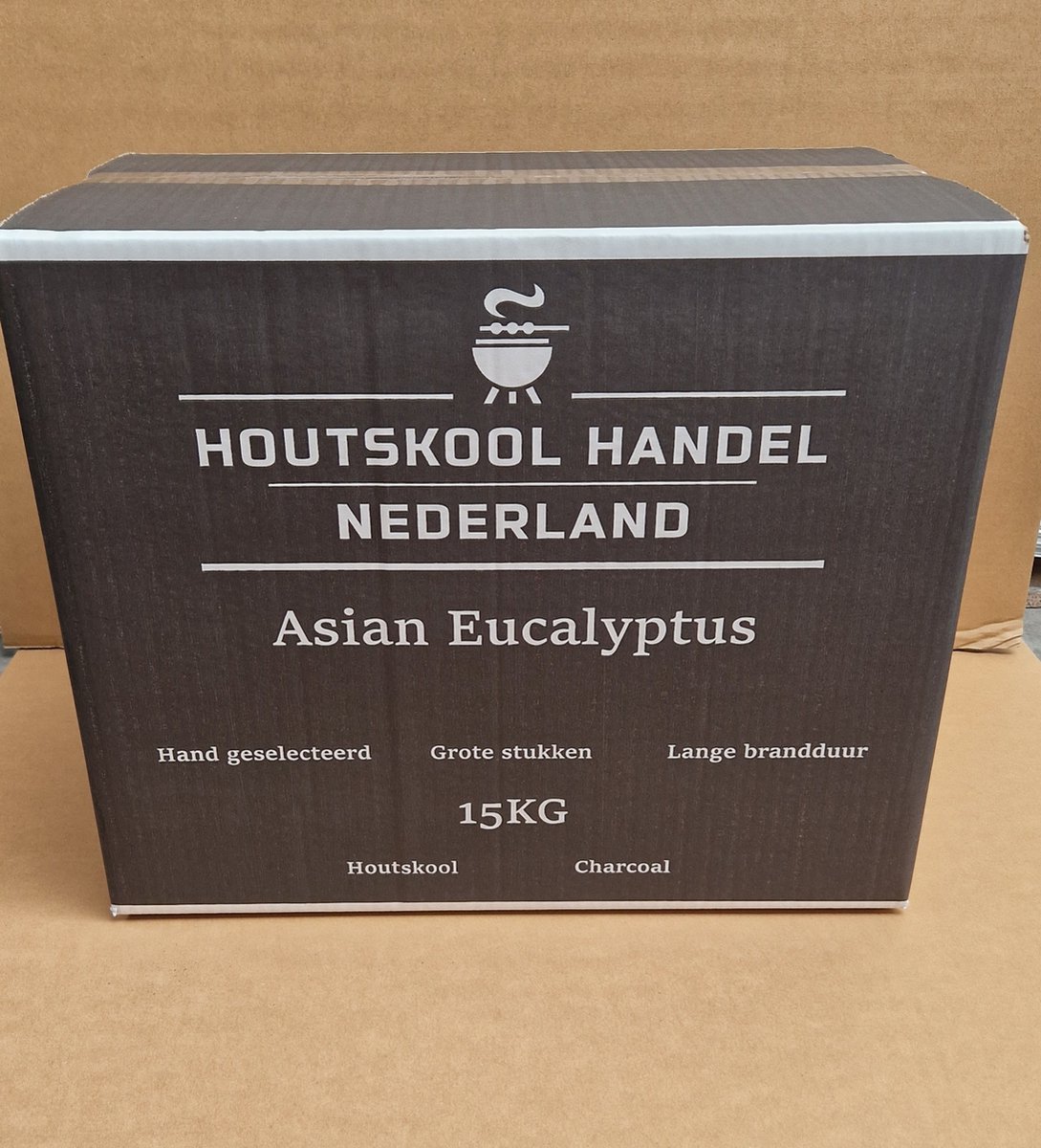 Houtskool Handel Nederland Eucalyptus 15KG