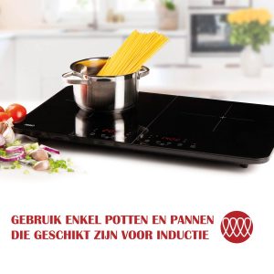 PRIMO Dubbele Inductie Kookplaat inductie-kookplaat