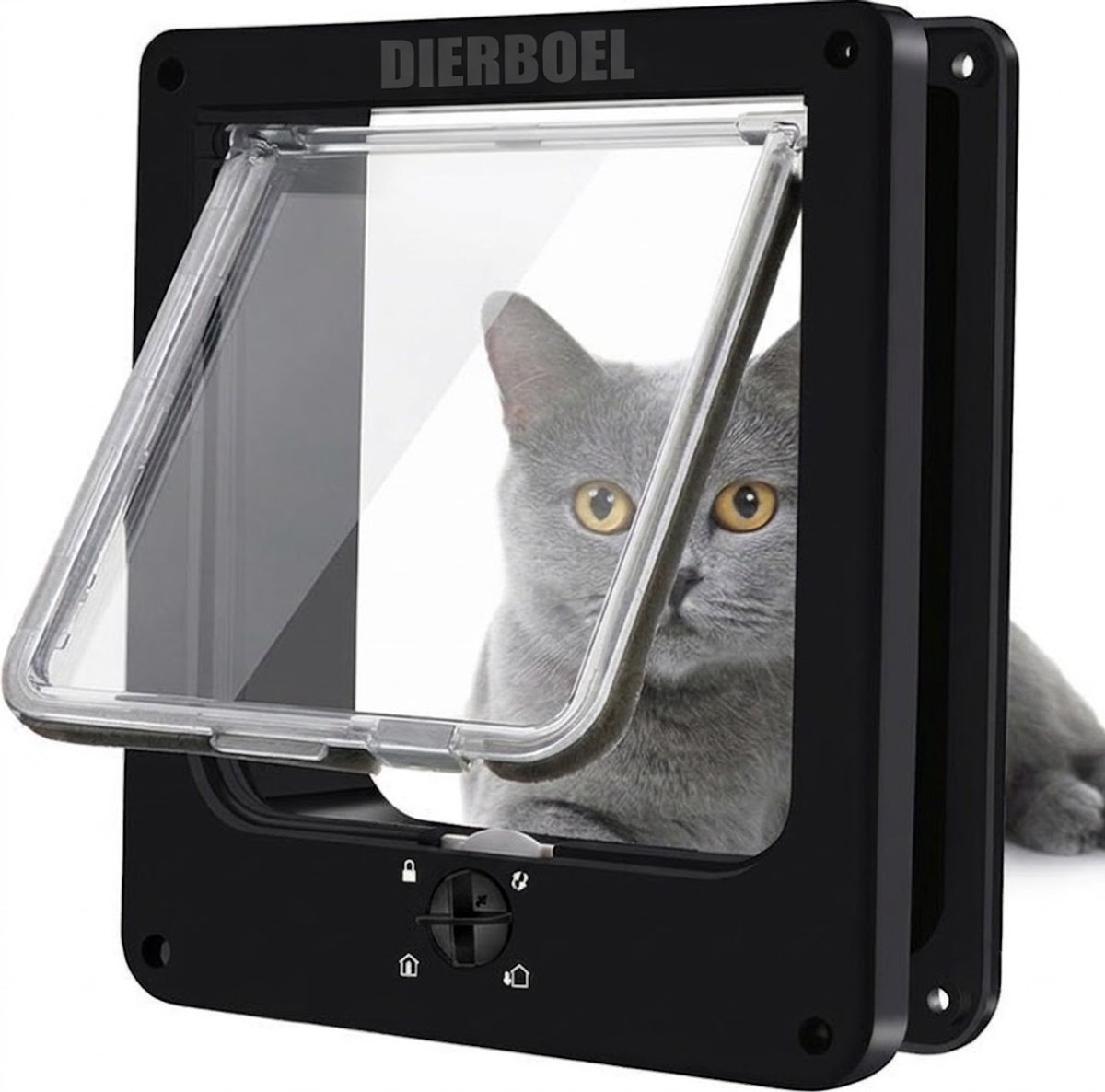 Dierboel Kattenluik met Tunnel (Maat L)