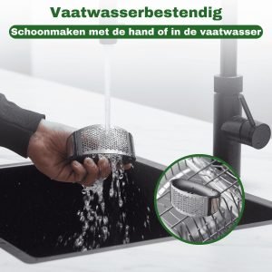 Bikolo Knoflookpers RVS