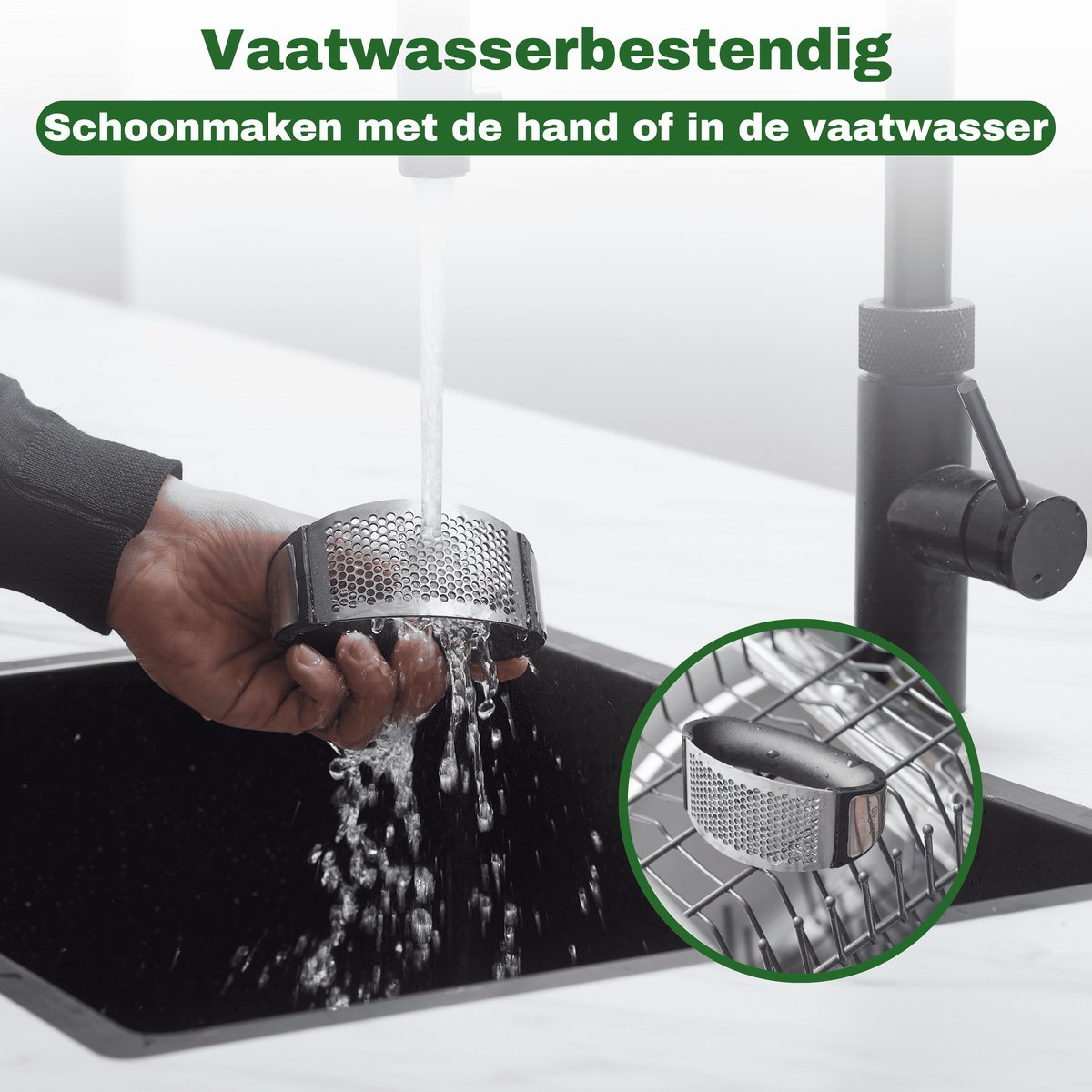 Bikolo Knoflookpers RVS