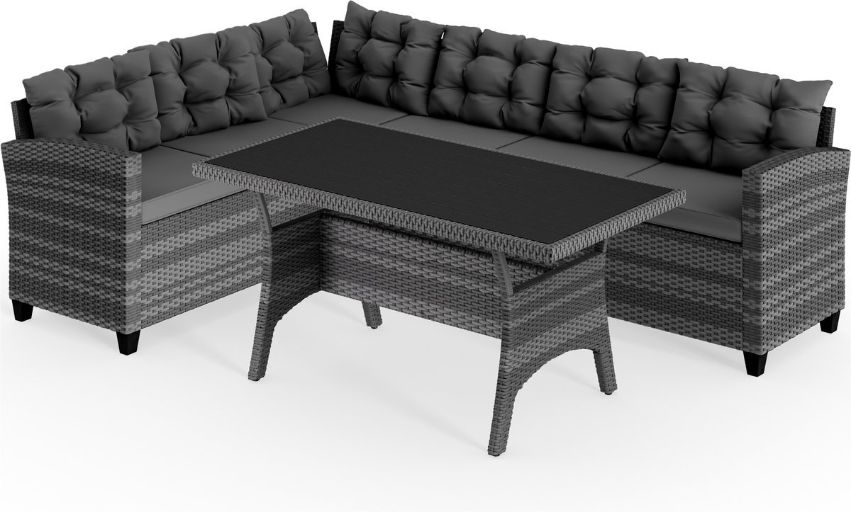 Casaria Lissabon 6-persoons loungeset