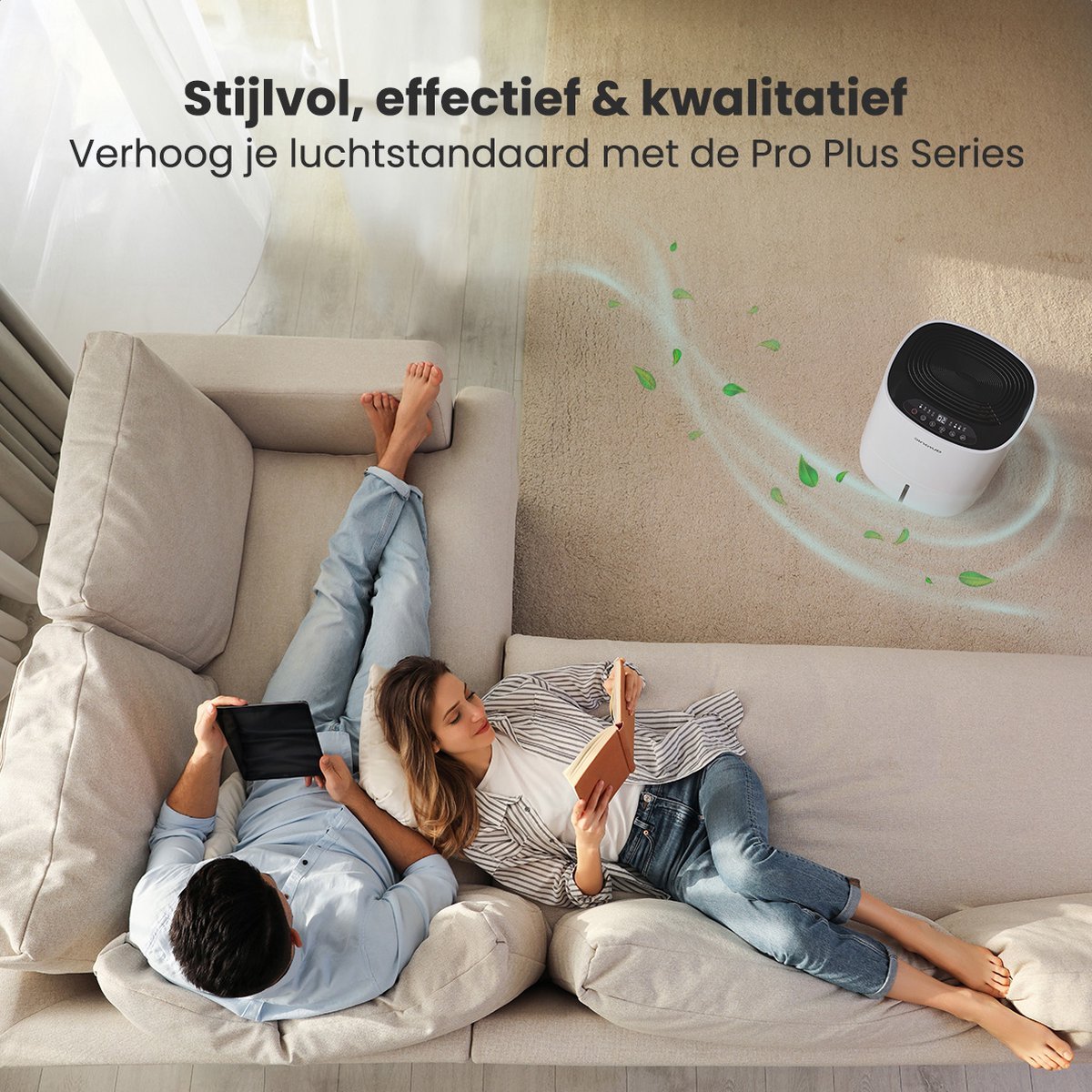 Auronic Luchtontvochtiger 20L Was-Droog