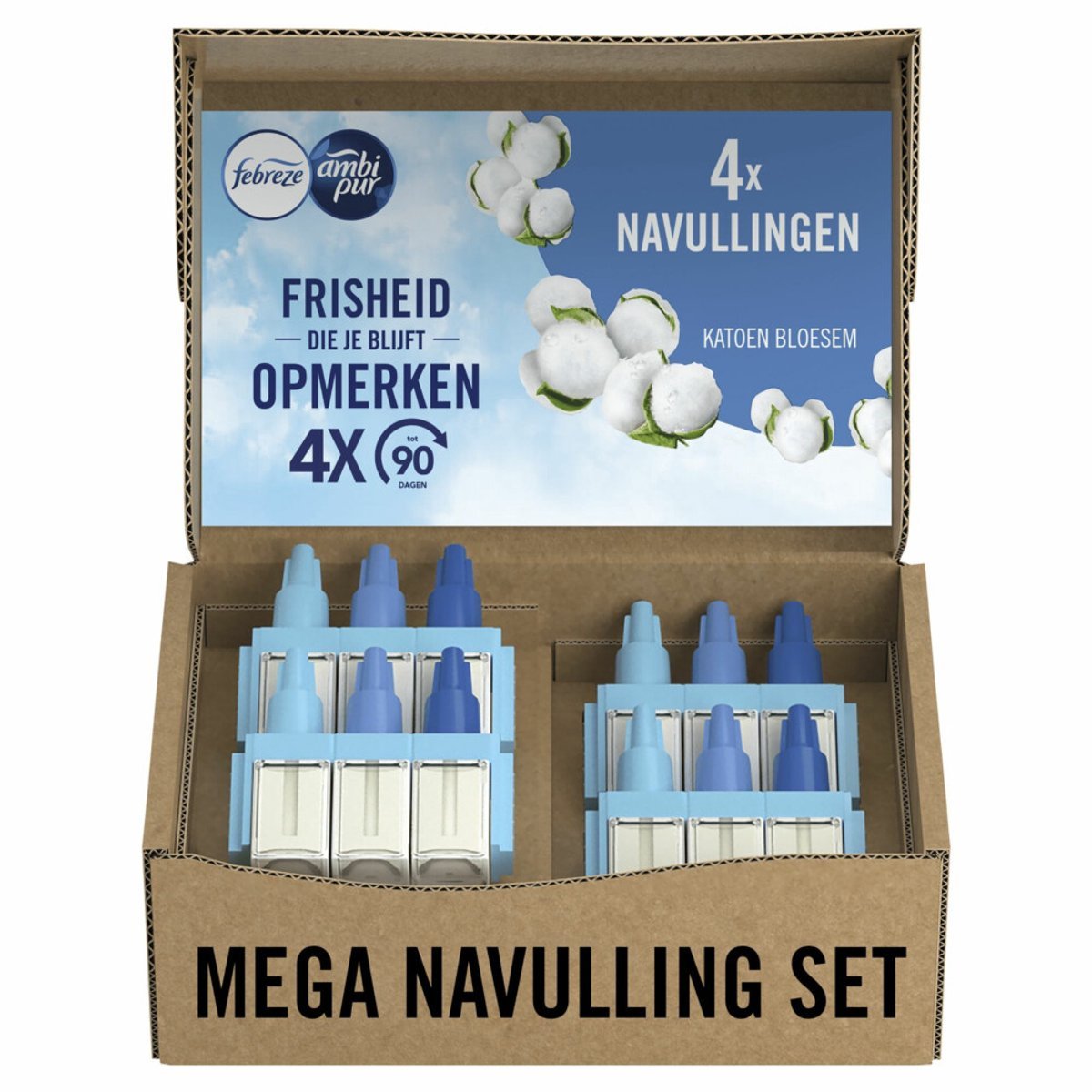 Ambi Pur 3volution Navulling 4-pack luchtverfrisser