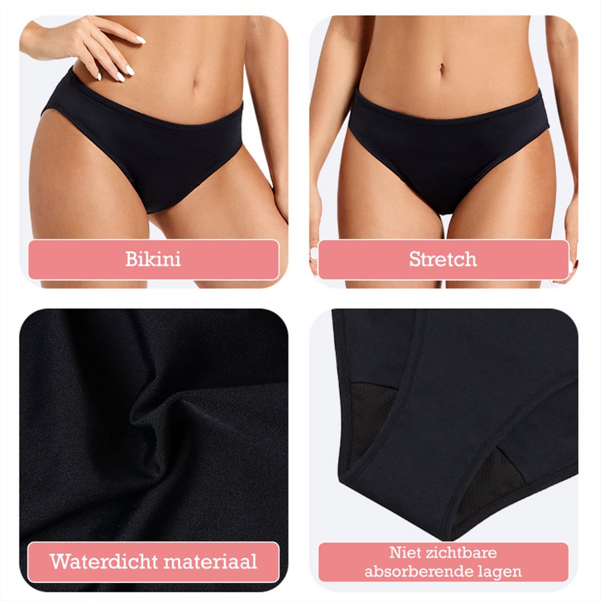 Solite Menstruatie Zwemslip menstruatie-ondergoed