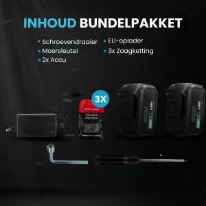 ProXtar Mini Kettingzaag mini-kettingzaag