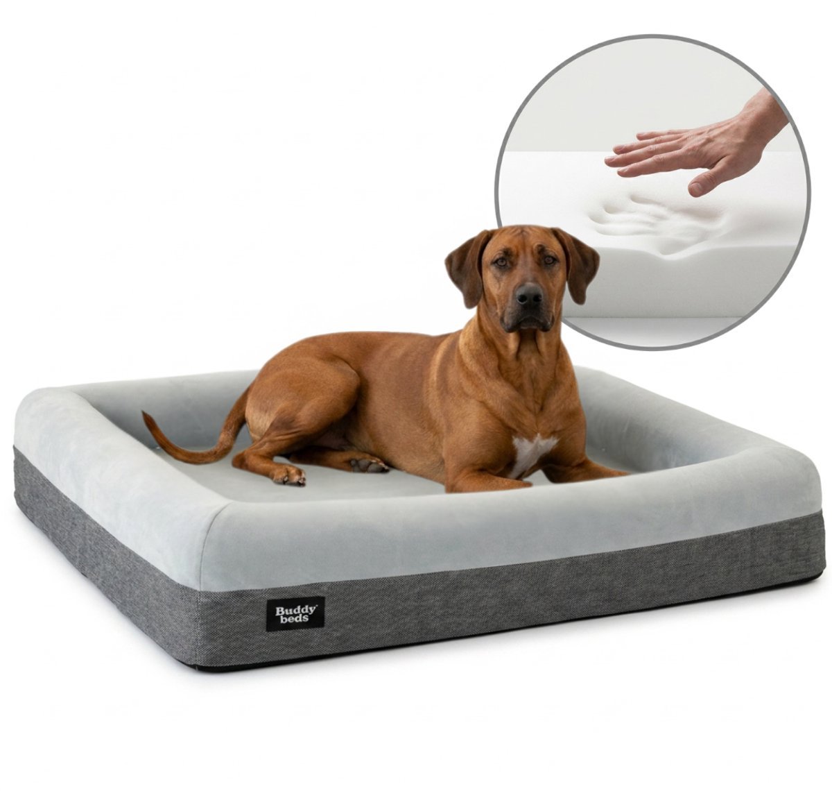 Buddy Beds Orthopedische Hondenmand orthopedische-hondenmand