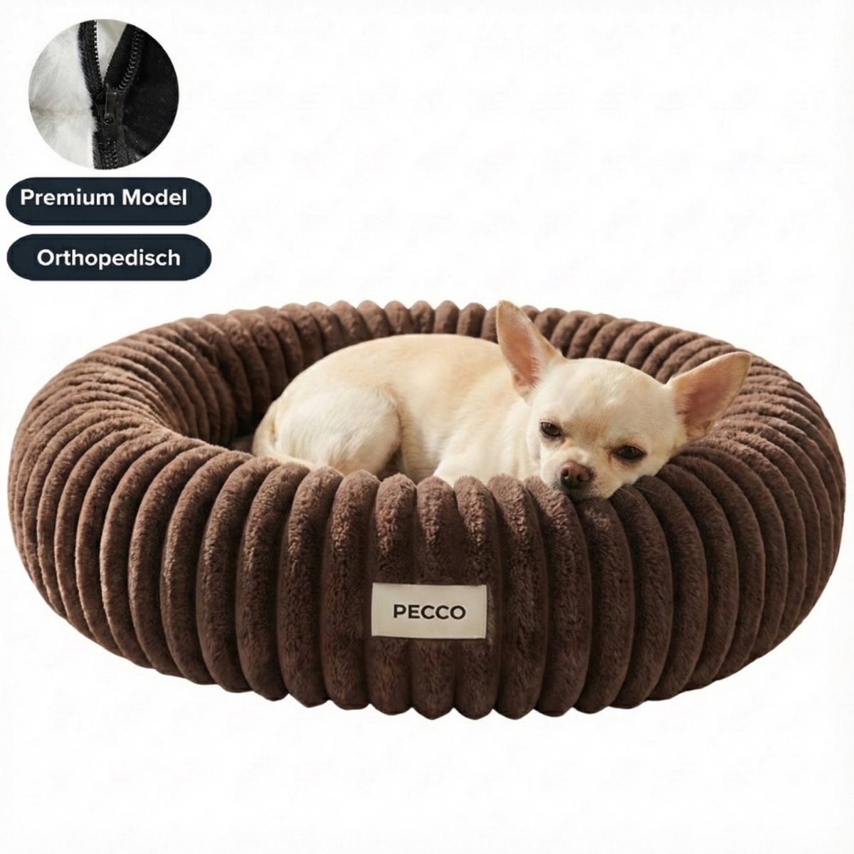 Pecco Orthopedische Hondenmand orthopedische-hondenmand
