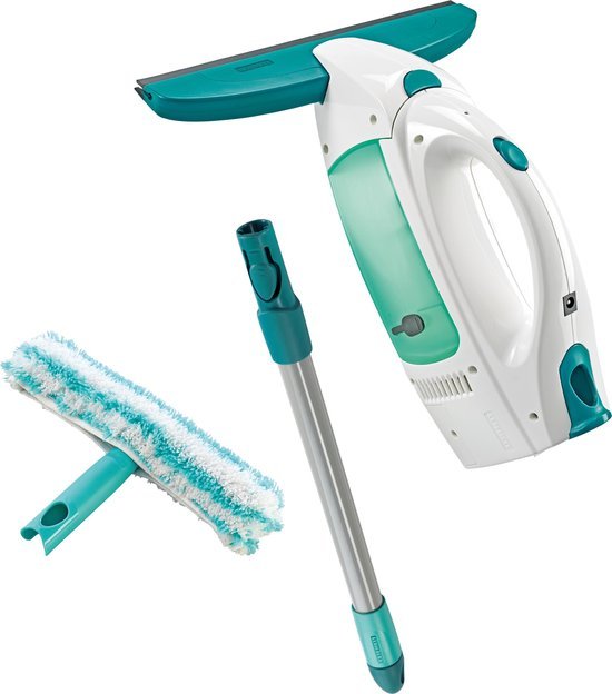 Leifheit Dry Clean Ruitenreiniger met Steel raamwisser
