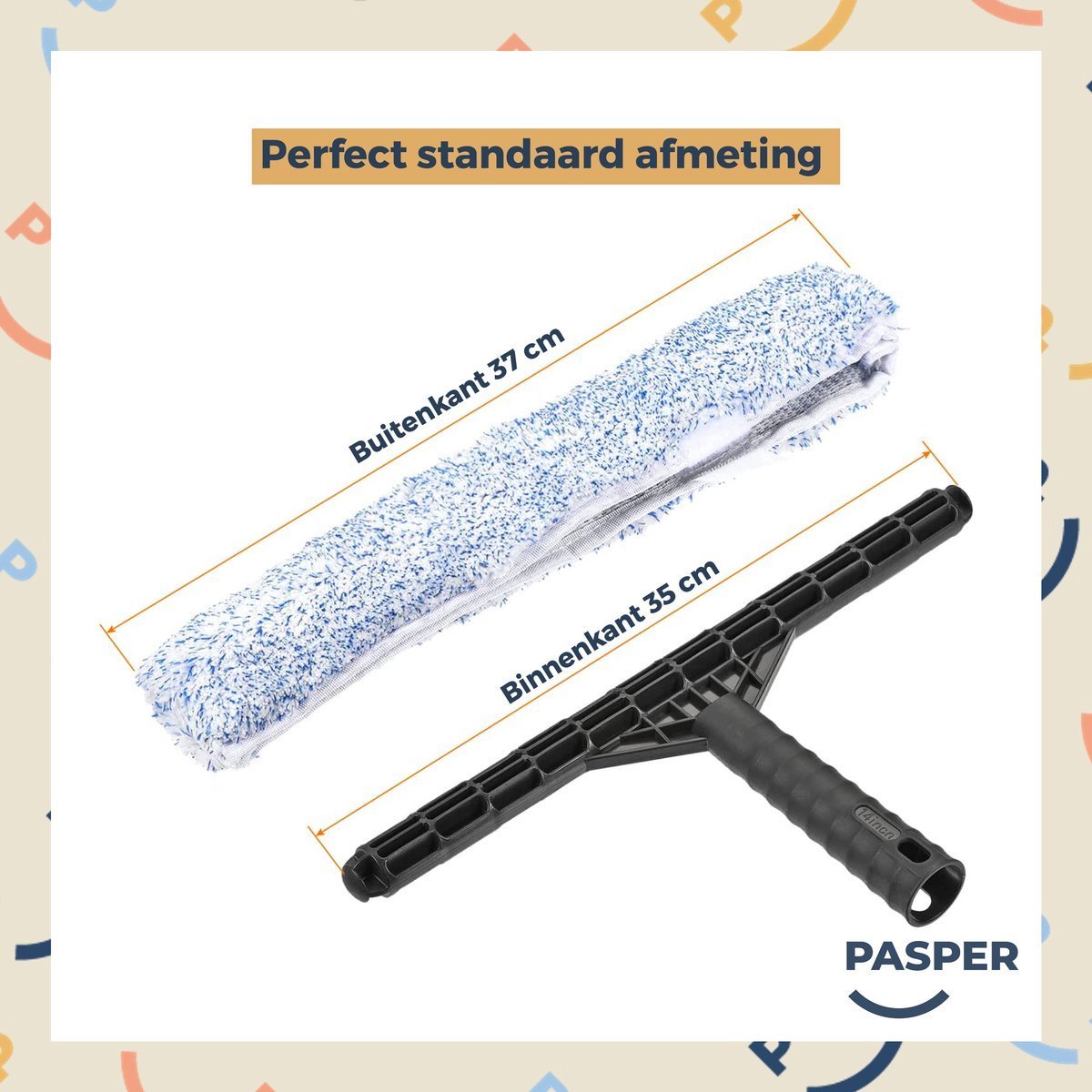 Pasper Inwasser Professioneel 35 cm raamwisser