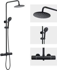 Auralum Ronde Regendoucheset