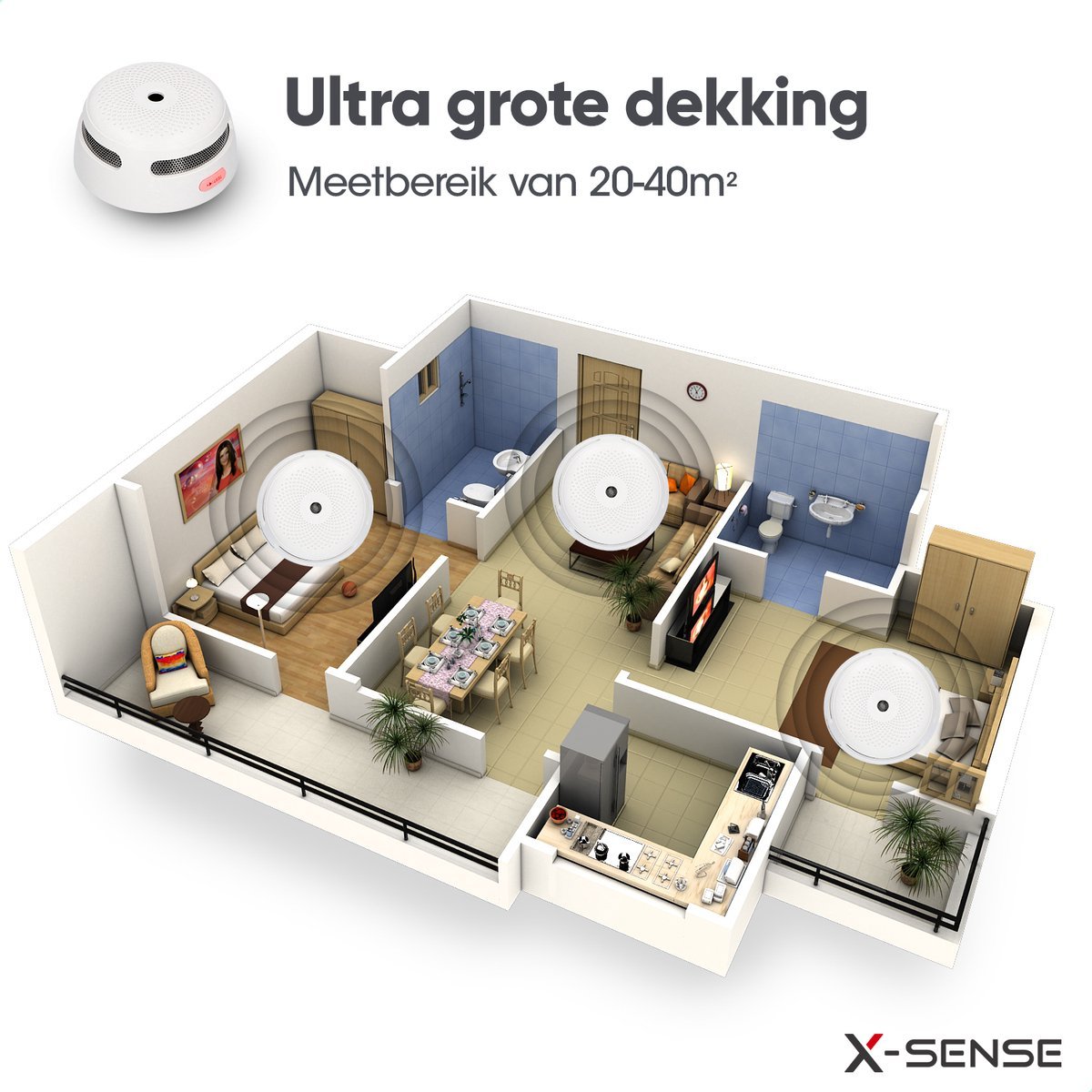 X-Sense XS01 rookmelder