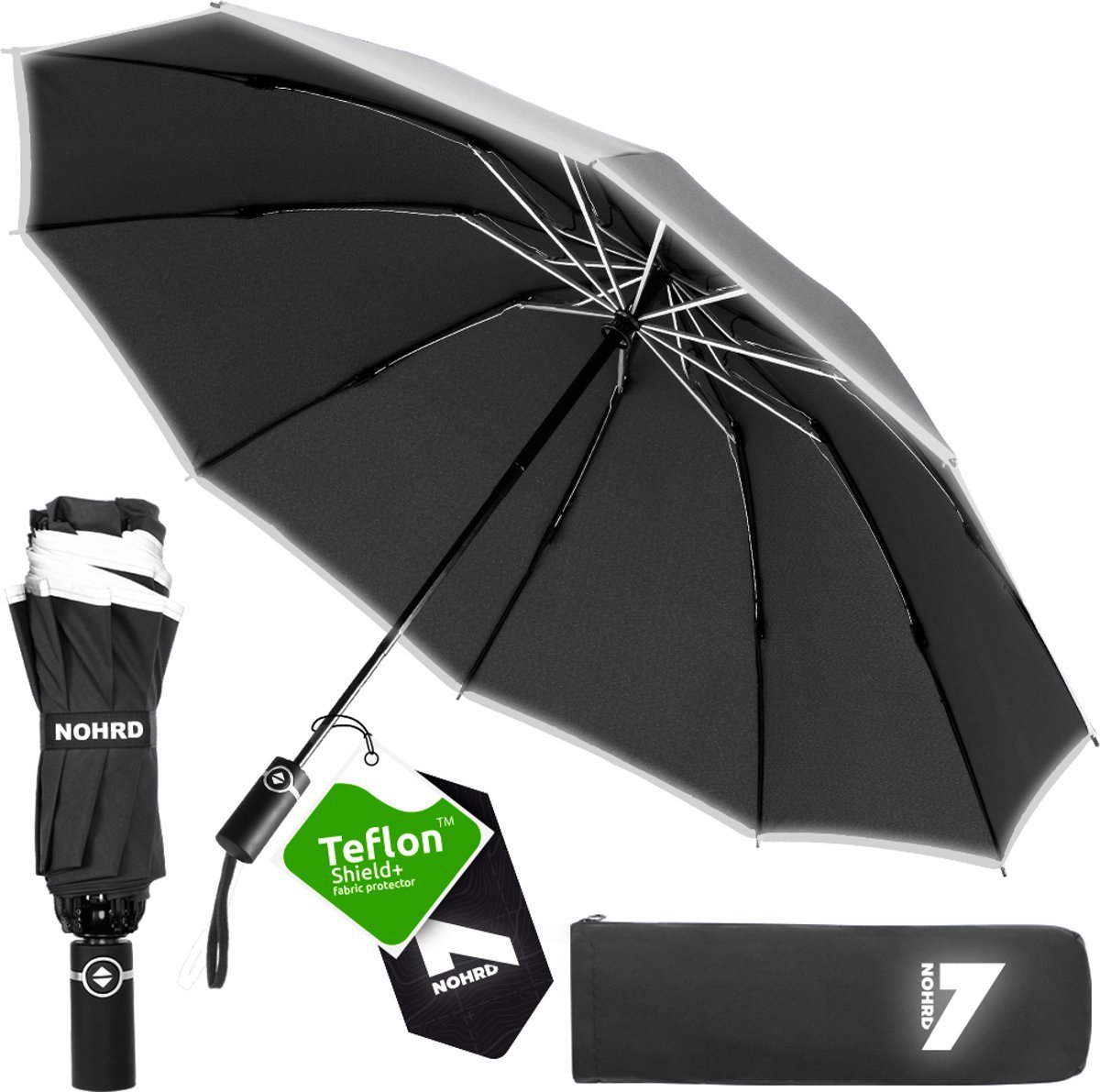 Nohrd Opvouwbare Paraplu stormparaplu
