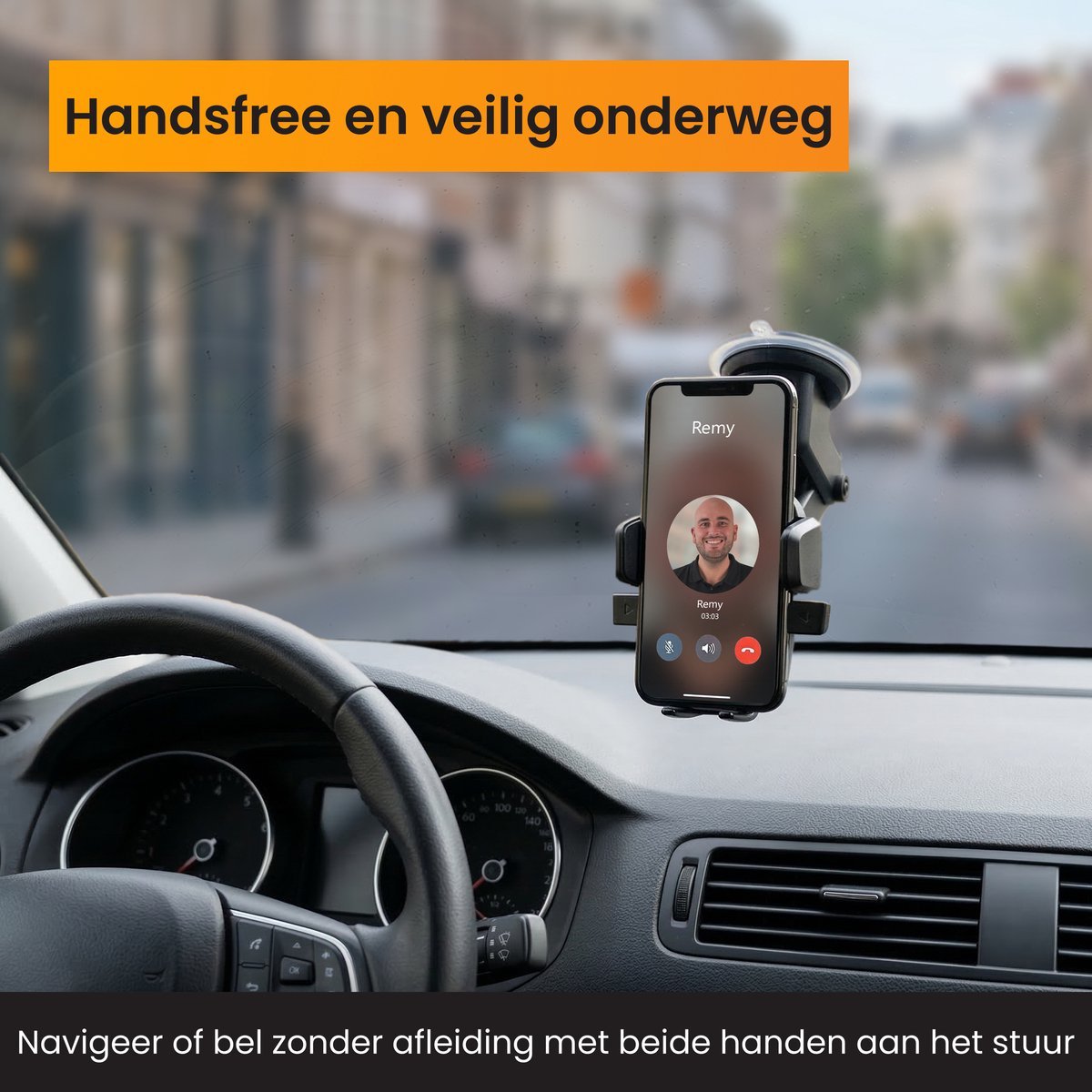 R2B Telefoonhouder Beemster telefoonhouder-auto