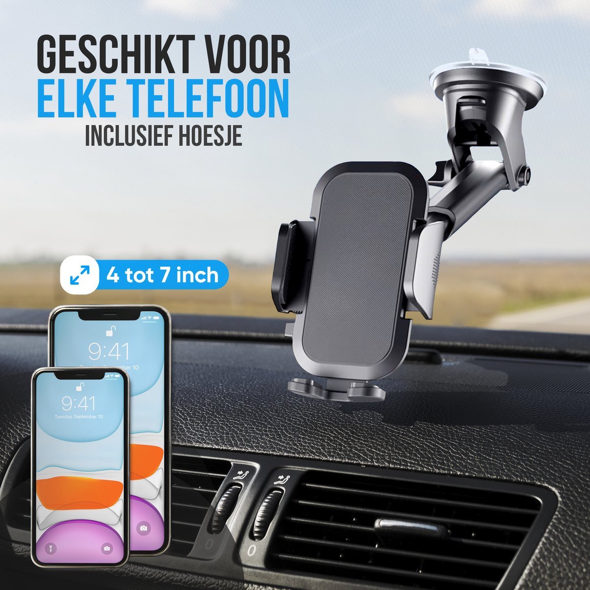 Strex Telefoonhouder Auto telefoonhouder-auto