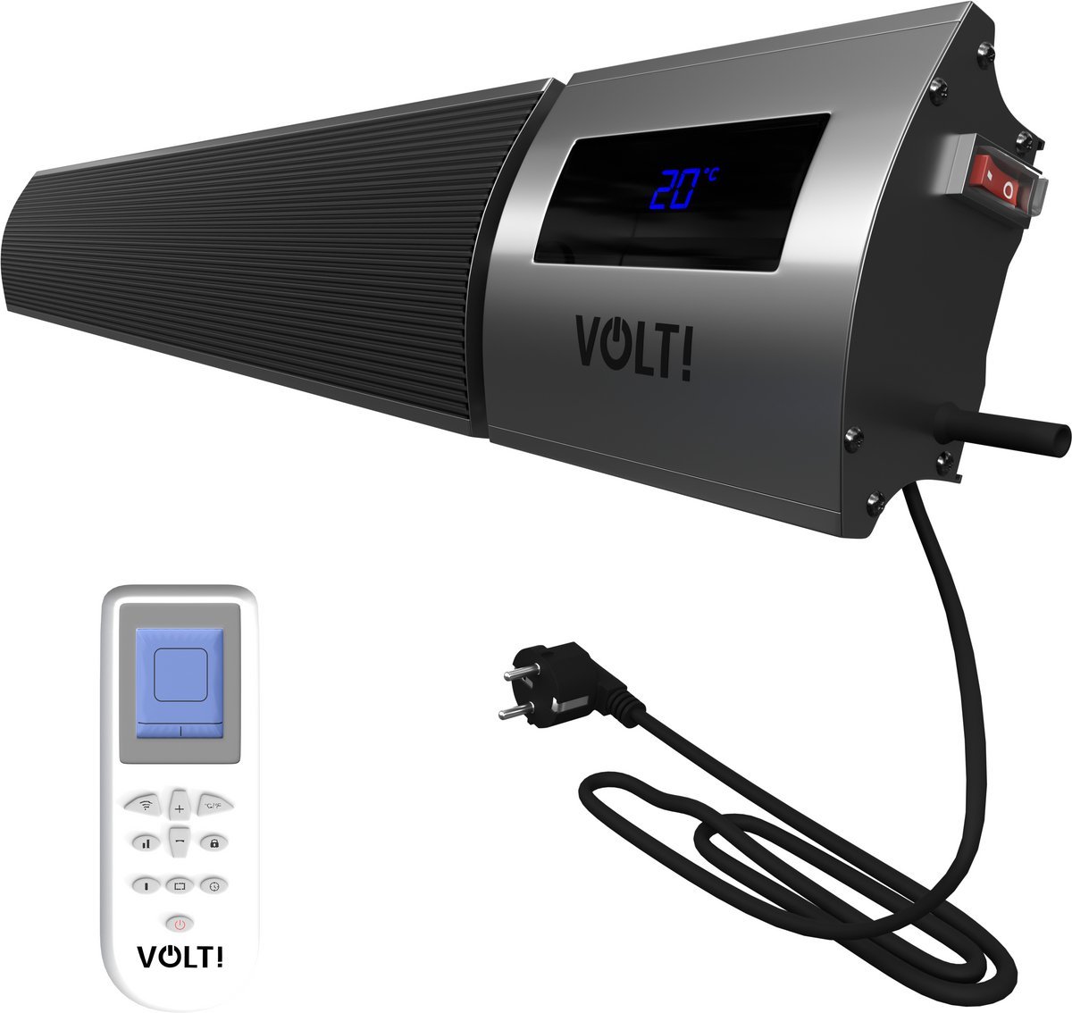 VOLT I-Red 3000W terrasverwarmer