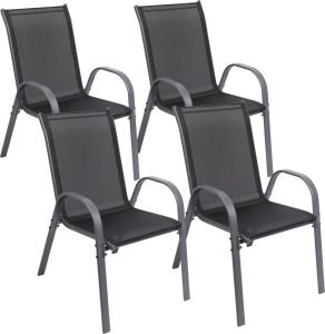 Albatros Kuba (set van 4) tuinstoelen
