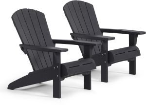 Keter Troy Adirondack (set van 2) tuinstoelen
