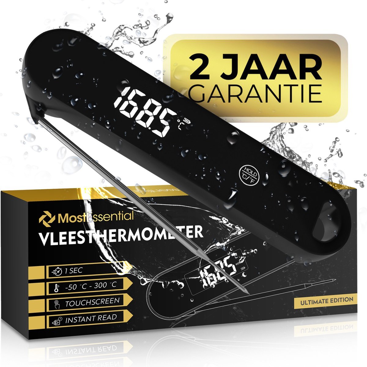 MostEssential Premium Draadloze Vleesthermometer