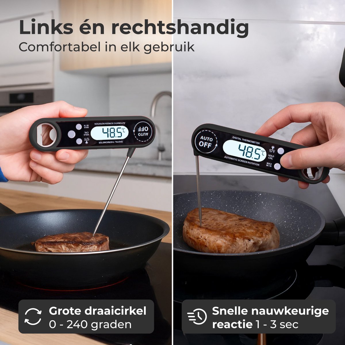 Nuvance Digitale Vleesthermometer