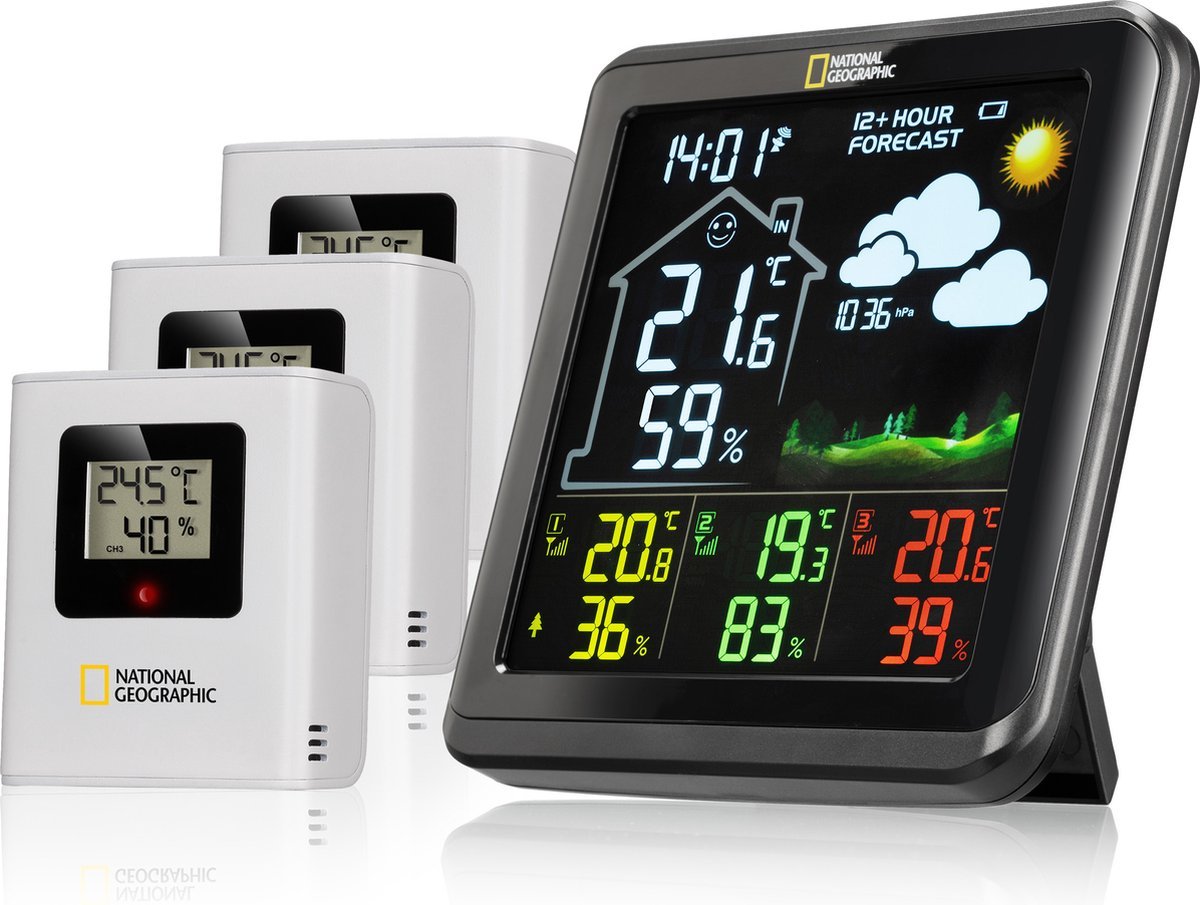 National Geographic Kleuren Weerstation