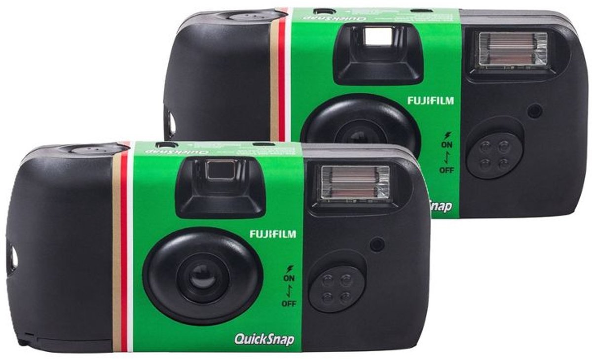 FUJIFILM QuickSnap Fashion IV 2-pack wegwerpcamera