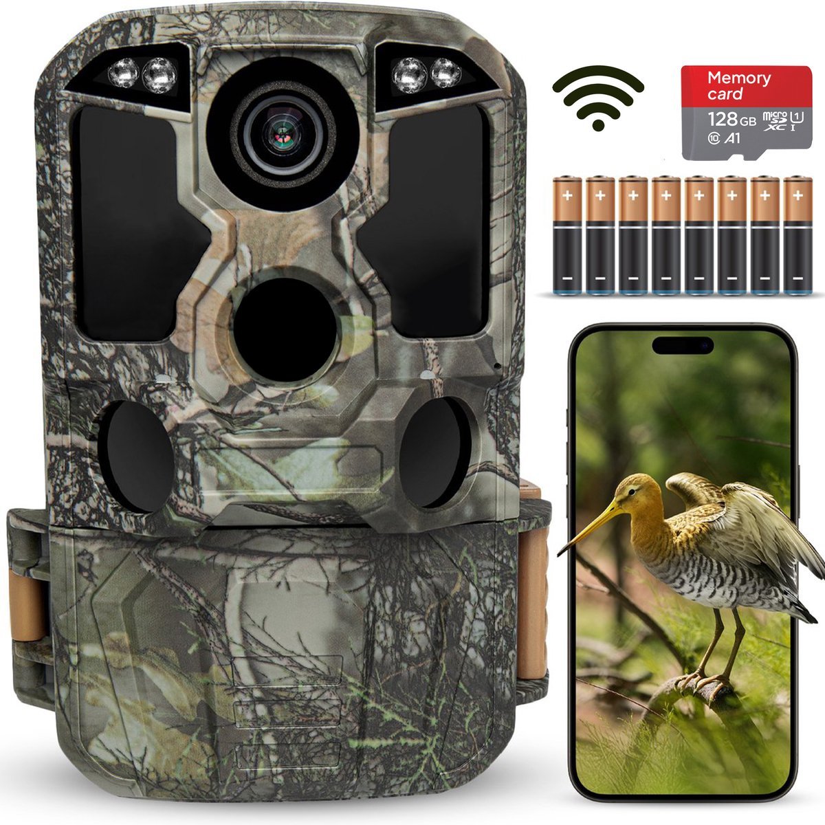 Koocare Wildcamera 4K met Wifi
