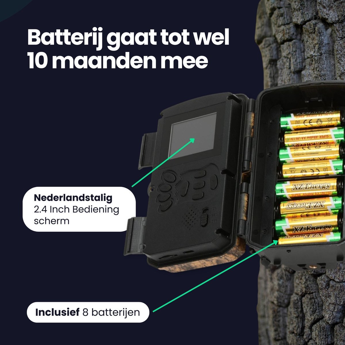 Siltcon Professionele Wildcamera 4K
