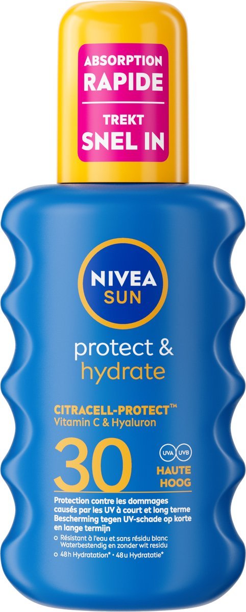 NIVEA SUN Protect & Hydrate Spray SPF30 zonnebrand