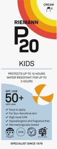P20 Kids SPF50+ zonnebrand