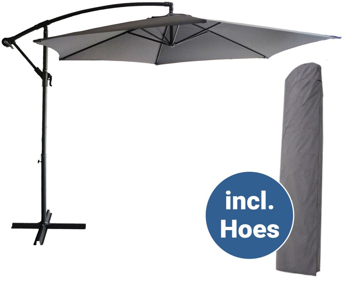 BluMill Zweefparasol 300 cm